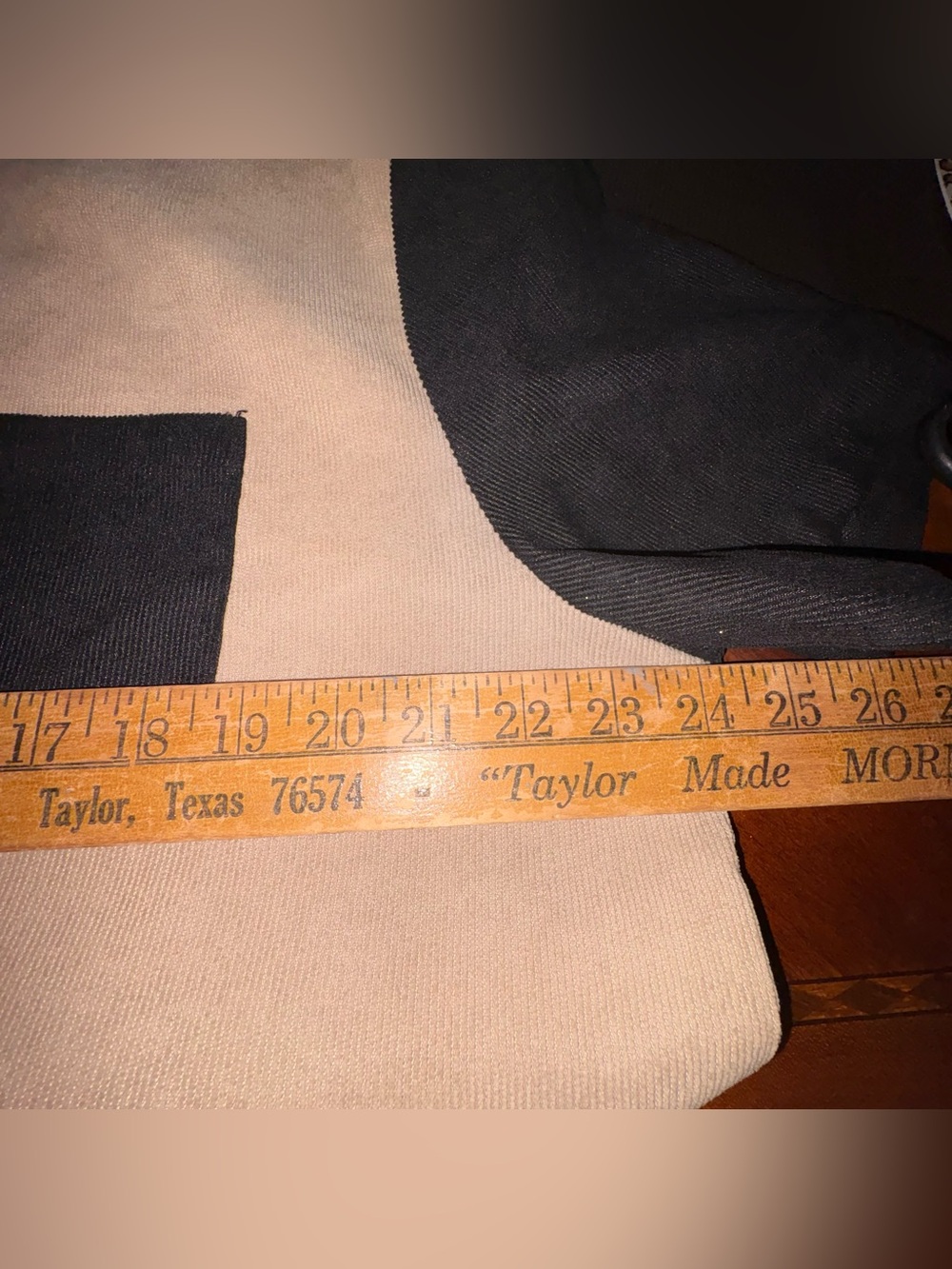 Men's Two-Tone CORDUROY Short Sleeve Button-Up Shirt - Black & Tan SZ XXL - Picture 5 of 7